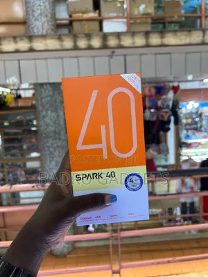 New Tecno Spark 40 128 GB Black