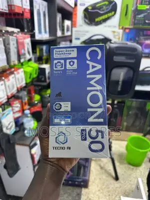 New Tecno Camon 50 Pro 256 GB Black