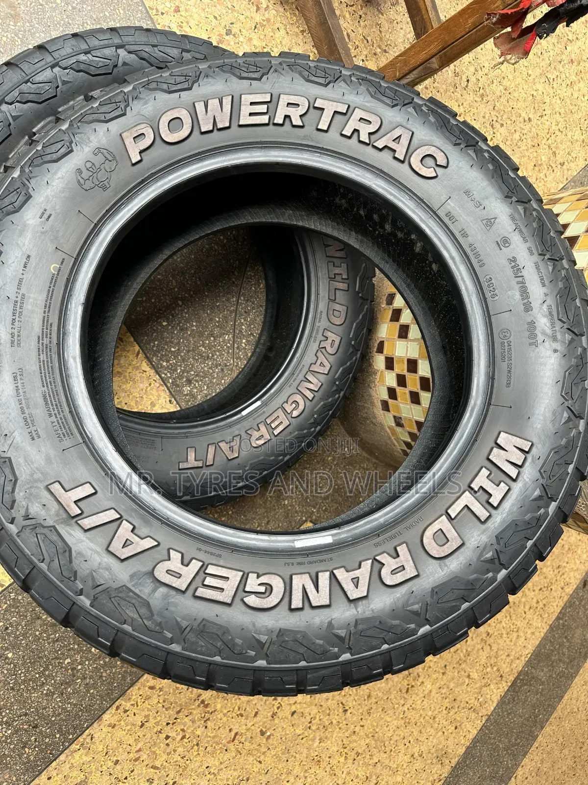 215 70R16 WILDRANGER AT POWERTRAC Nt Common in That Size Bt We Have It