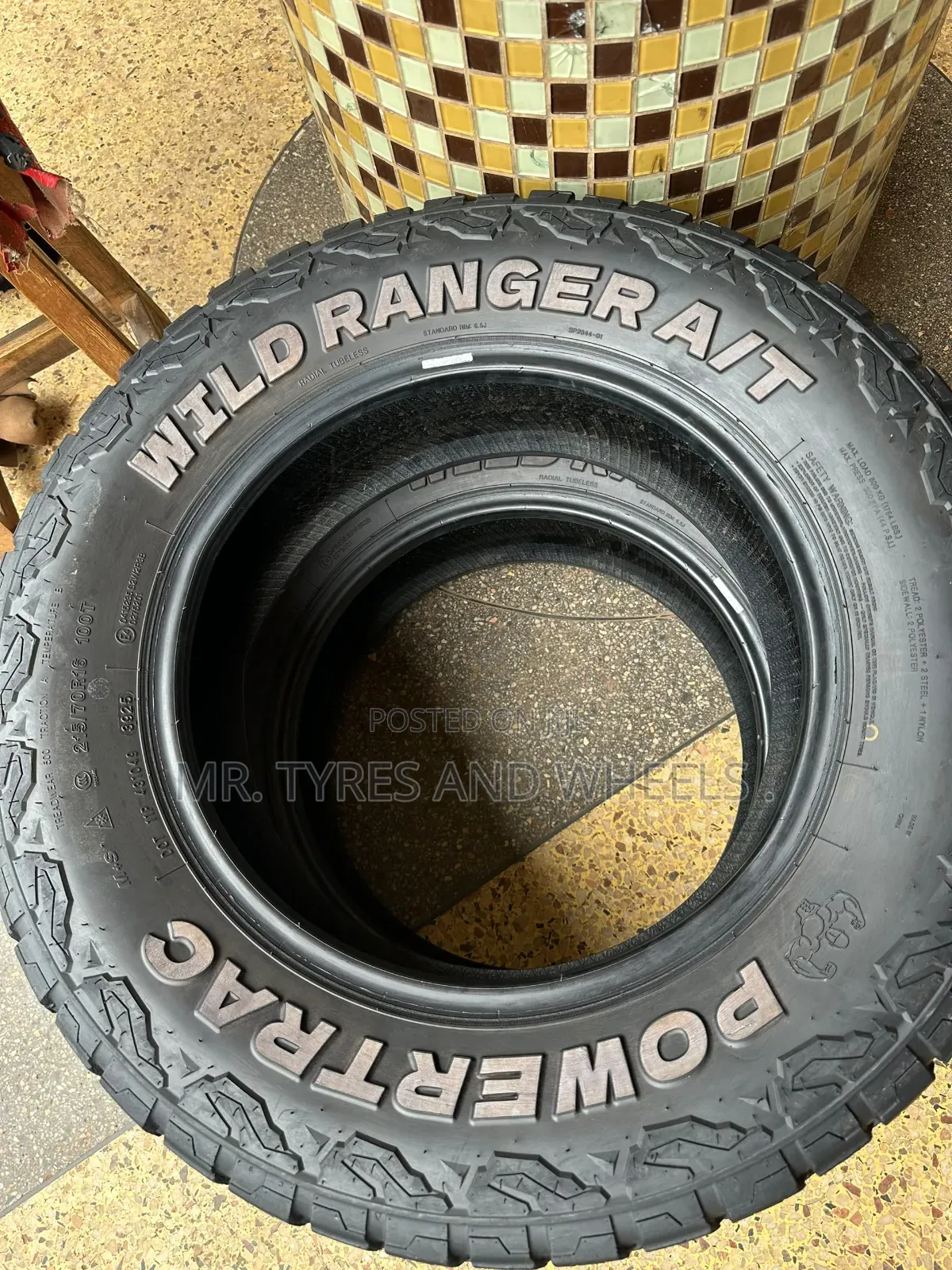 215 70R16 WILDRANGER AT POWERTRAC Nt Common in That Size Bt We Have It