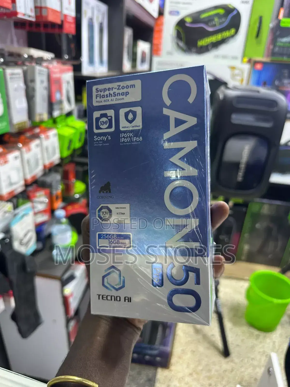 New Tecno Camon 50 Pro 256 GB Green