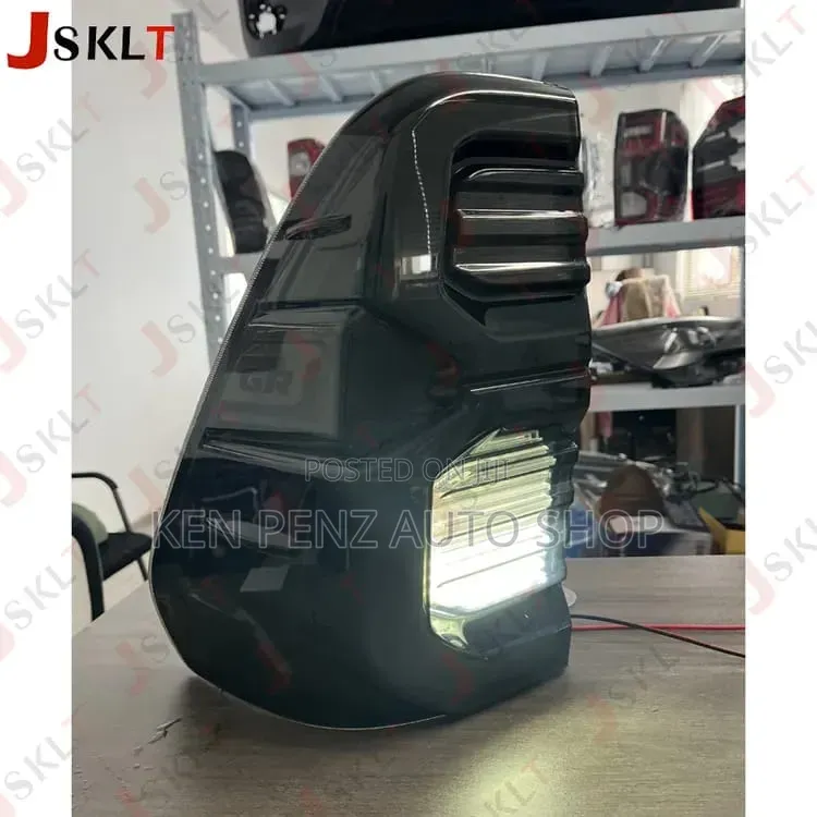 Toyota Hilux Aftermarket Smoked LED Taillamps