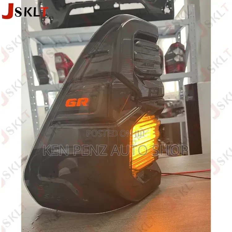 Toyota Hilux Aftermarket Smoked LED Taillamps