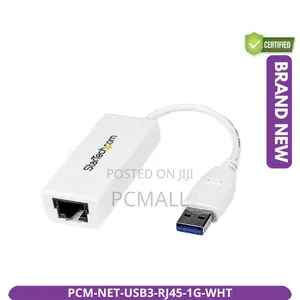 USB 3.0 RJ45 Gigabit Ethernet Adapter 1000Mbps White New