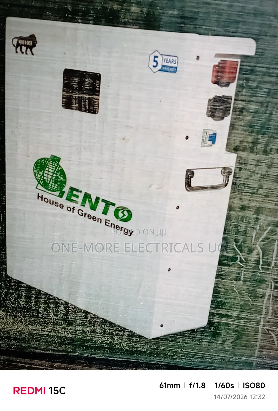 Heavy Duty Lento Lithium Iron Phosphate Battery 200ah/5kwh/24volts