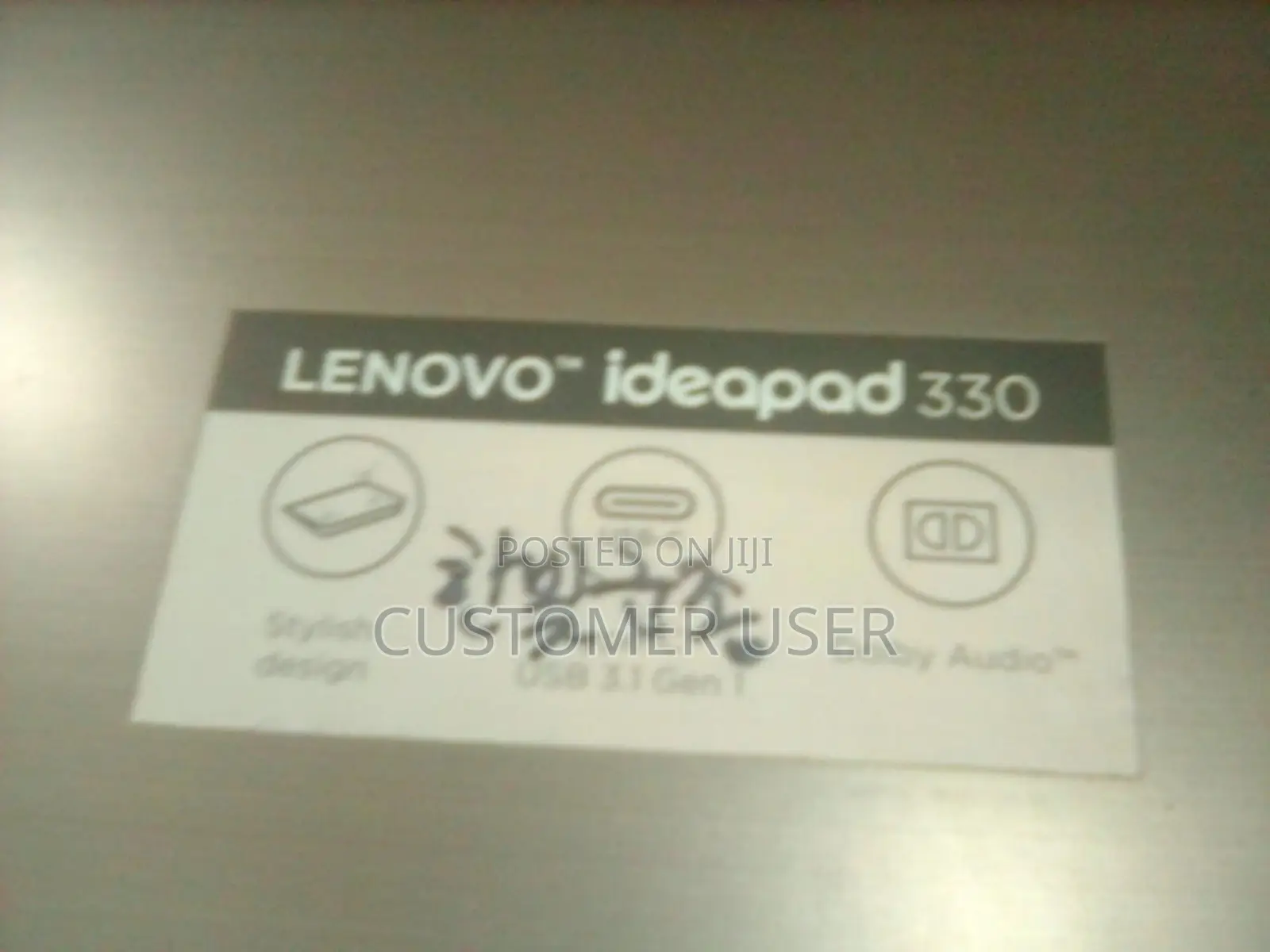 Laptop Lenovo IdeaPad 330 8GB Intel Core i5 HDD 500GB