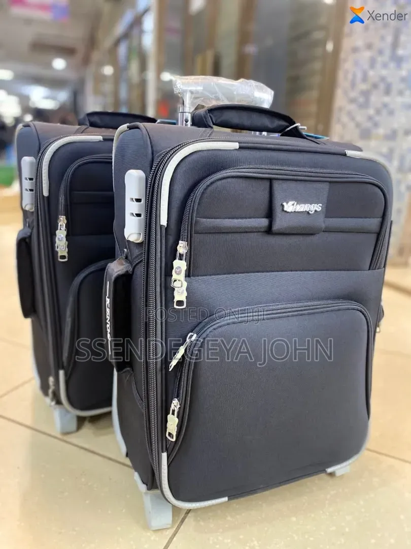 Navy Blue Kingz Brand Travel Suite Case