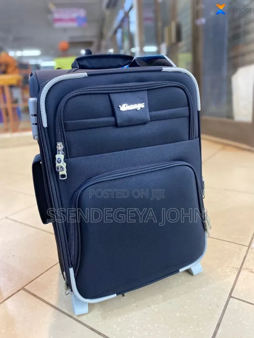 Navy Blue Kingz Brand Travel Suite Case