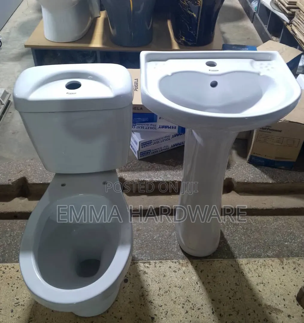 Toilet Seat With Basin Frencia Good Quality ( All Types)