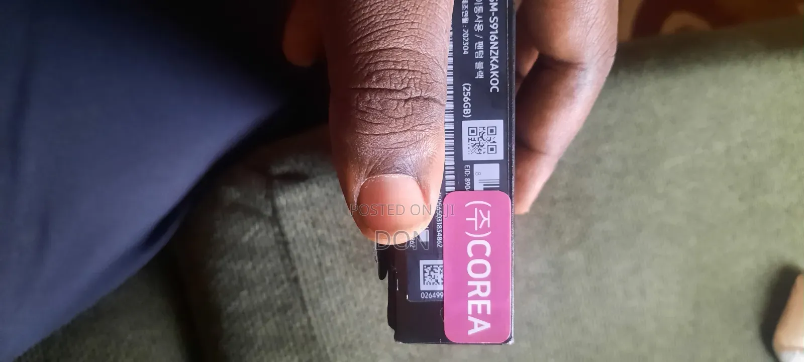 New Samsung Galaxy S23+ 256 GB Black