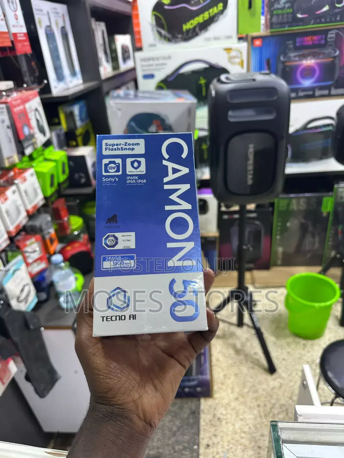 New Tecno Camon 50 256 GB Silver