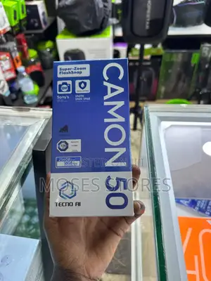 New Tecno Camon 50 256 GB Silver