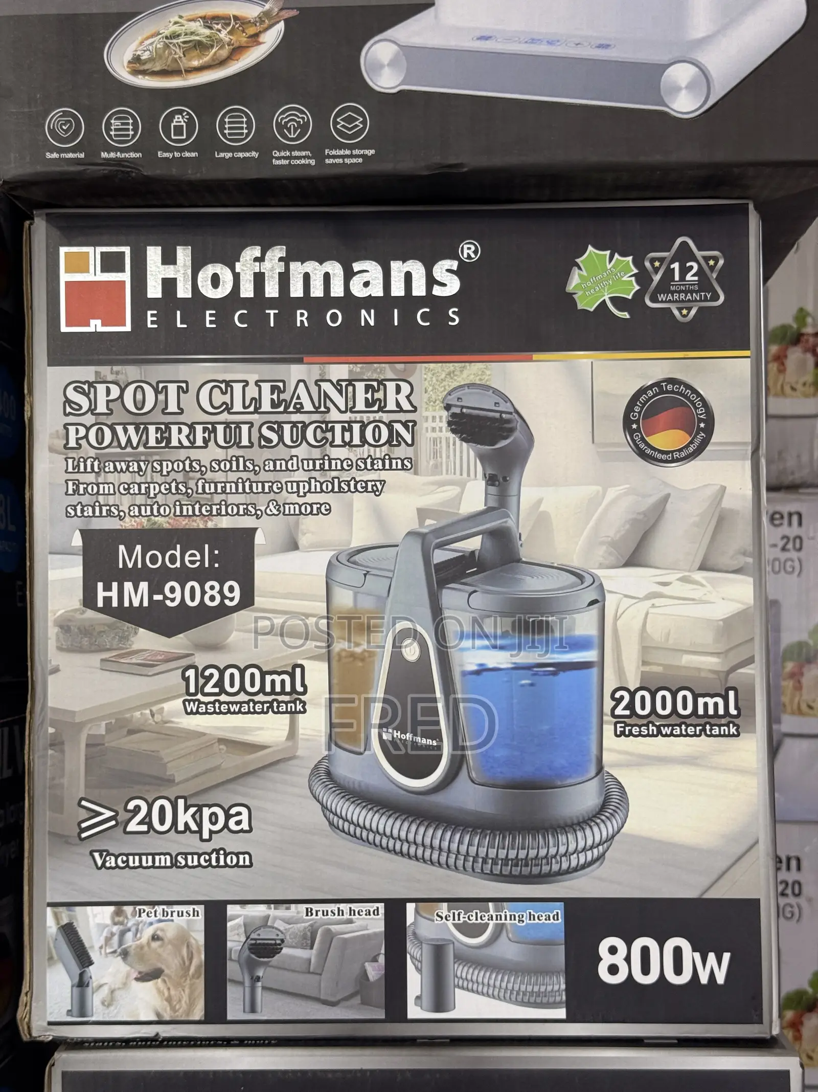 Portable Spot Carpet and Upholstery Cleaners