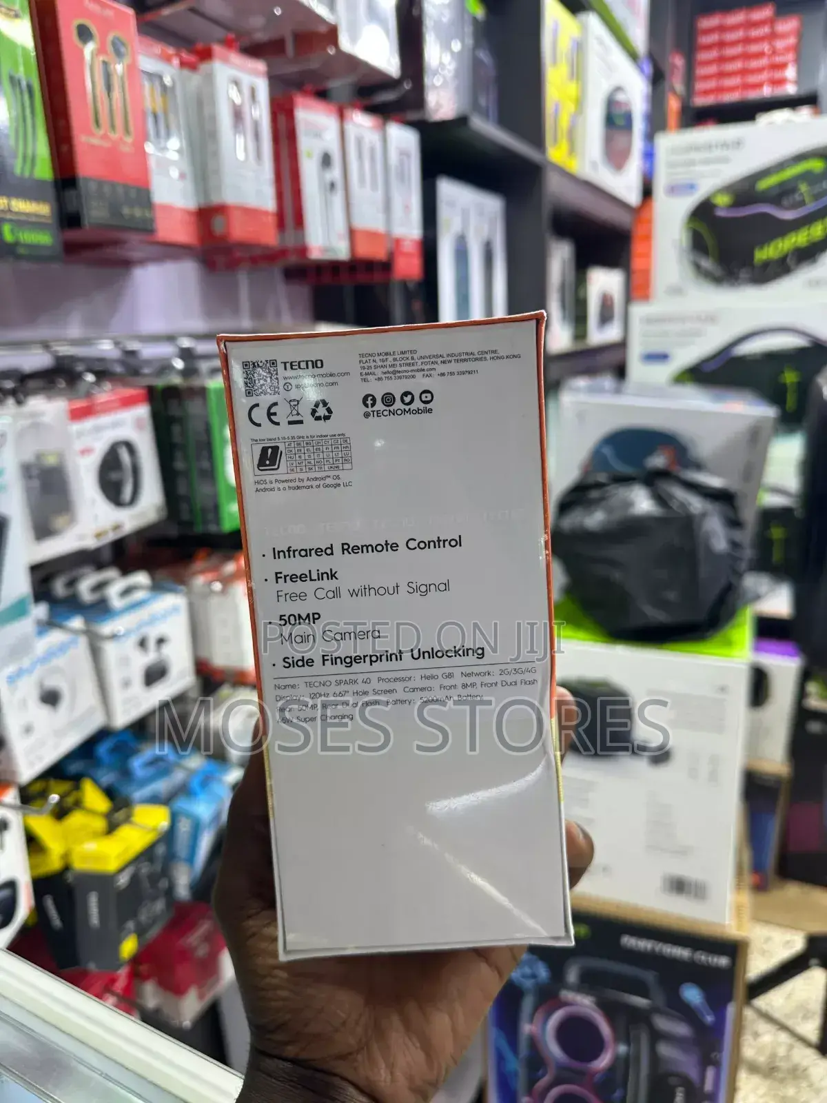 New Tecno Spark 40 256 GB Black