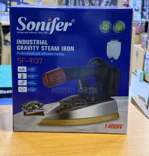 Sonifer SF-9137 Industrial Gravity Steam Iron