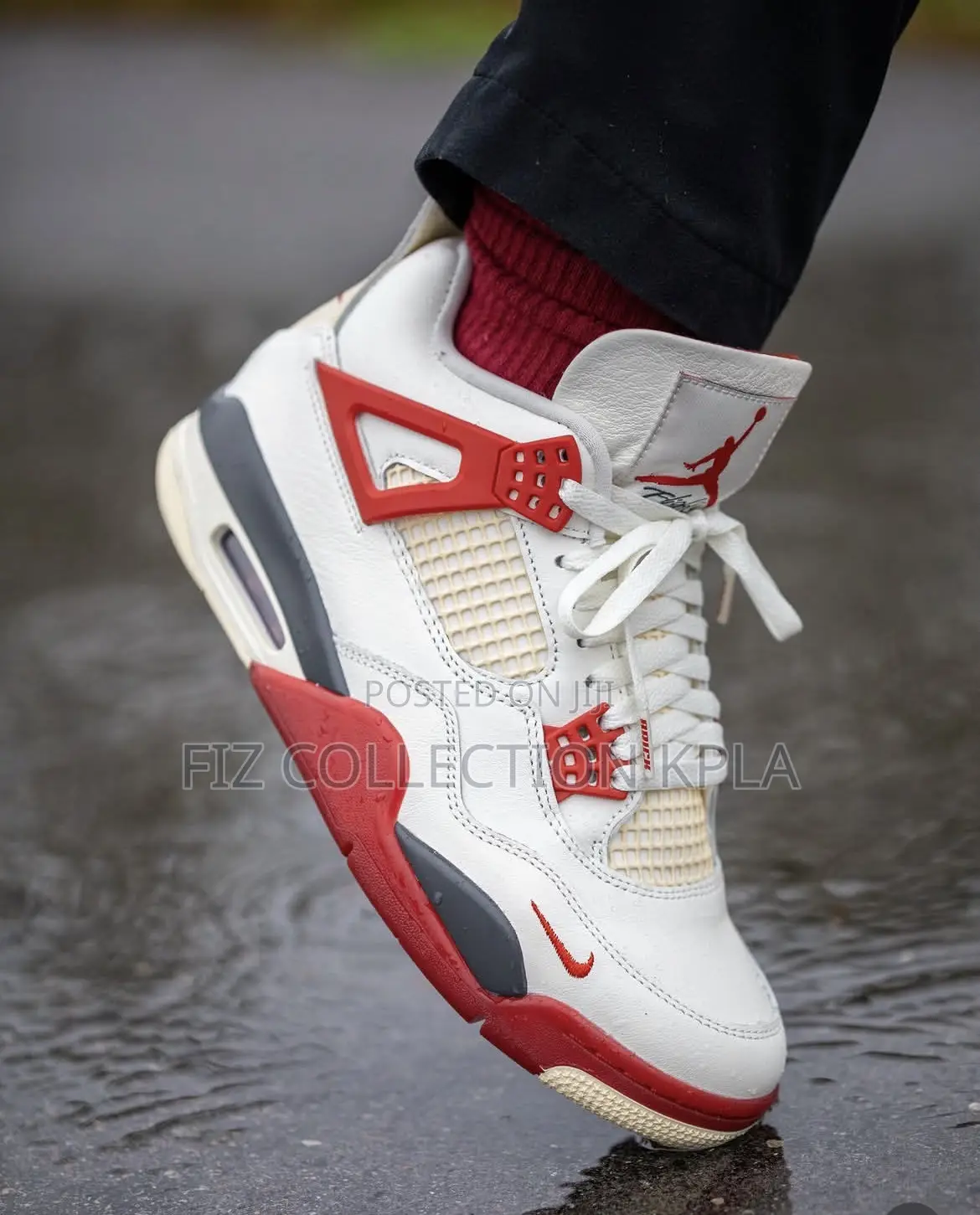 Nigel Sylvester X Air Jordan 4 OG “Brick After Brick” Sneakers