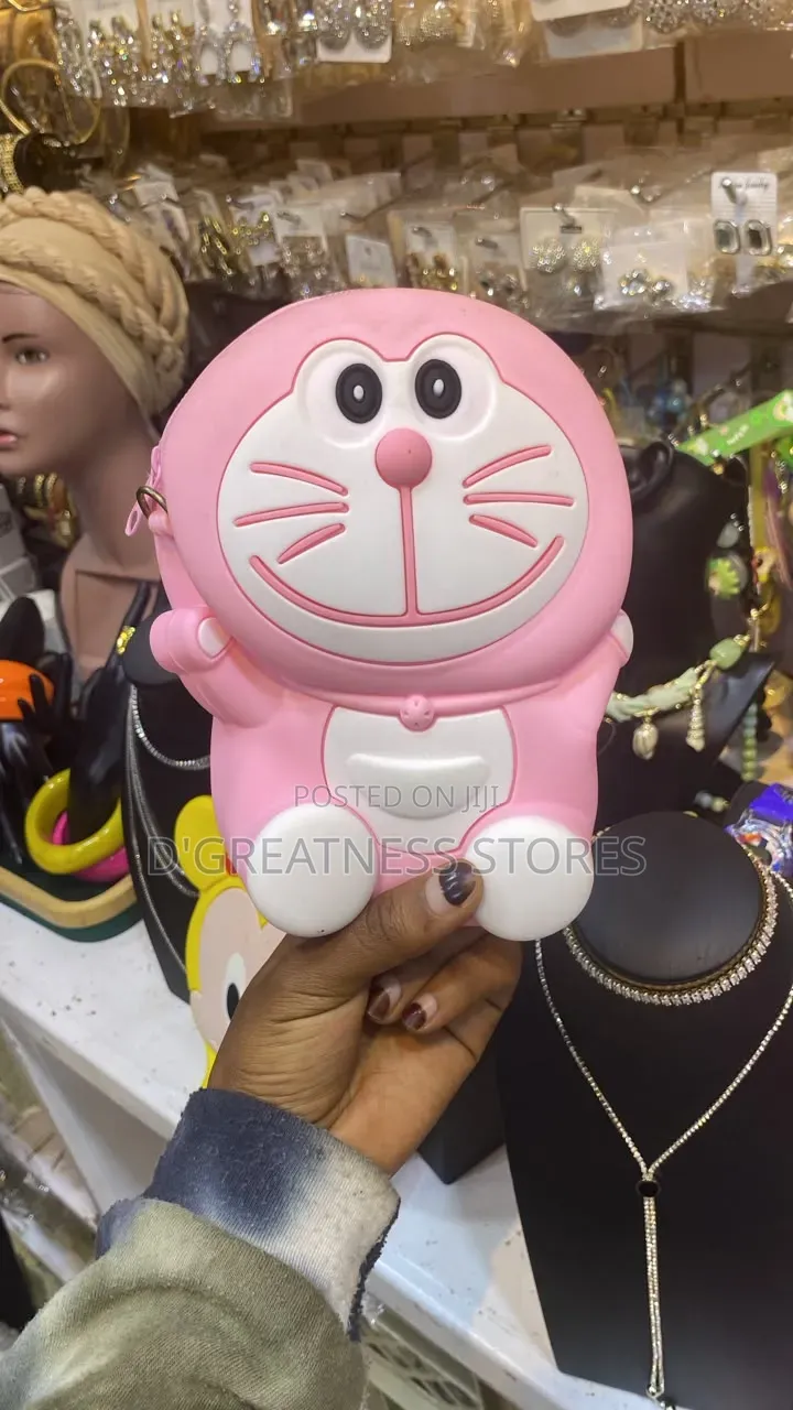 Girl's Rubber Minnie Bags