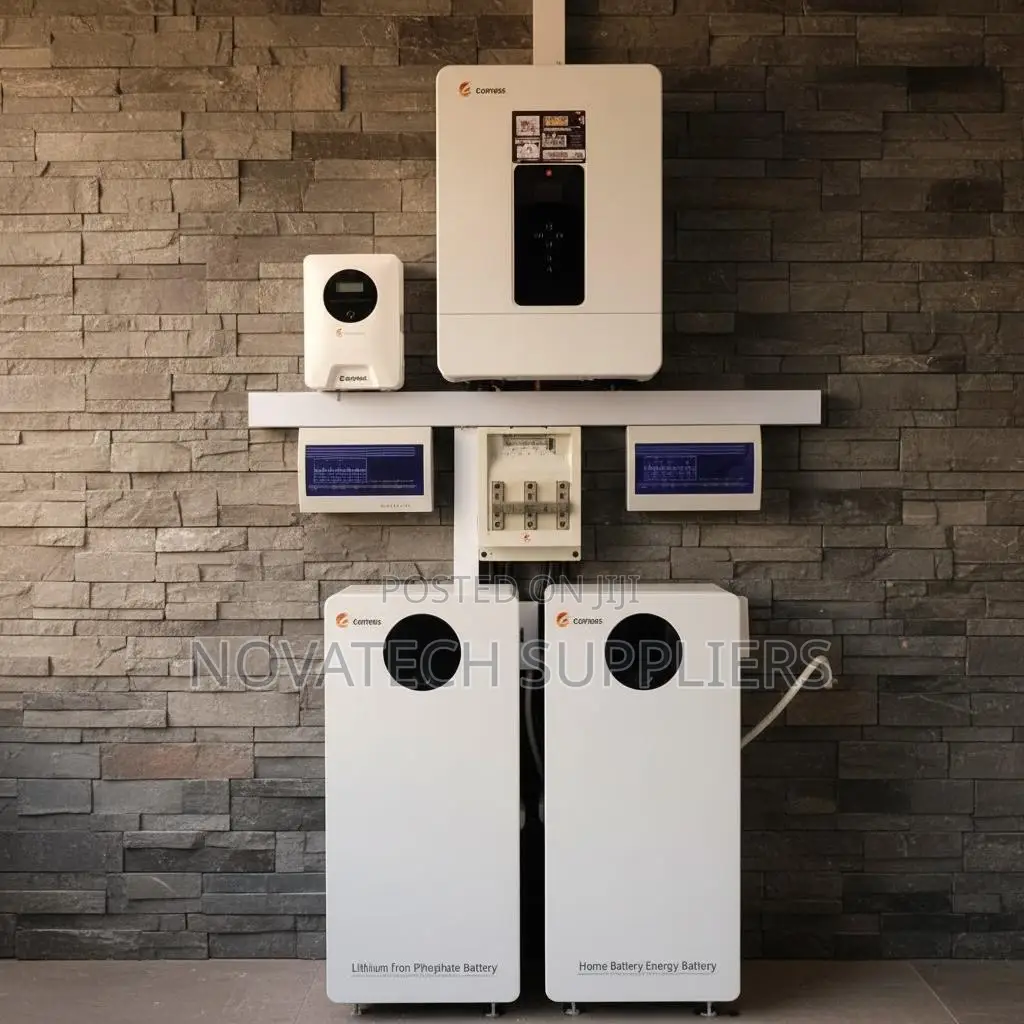 Complete 32kWh SRNE Hybrid Solar System With Dual Batteries