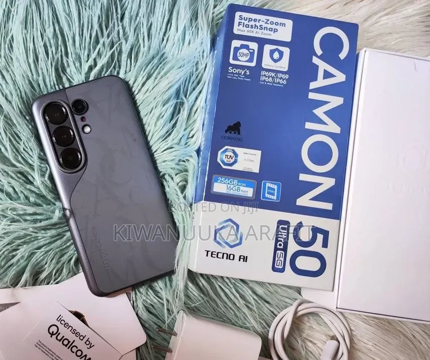 New Tecno Camon 50 Ultra 512 GB Black