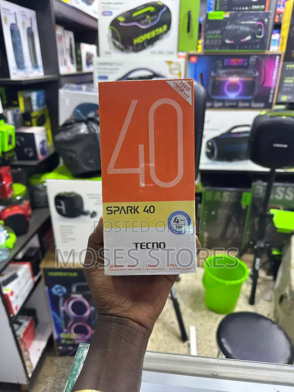New Tecno Spark 40 256 GB Blue