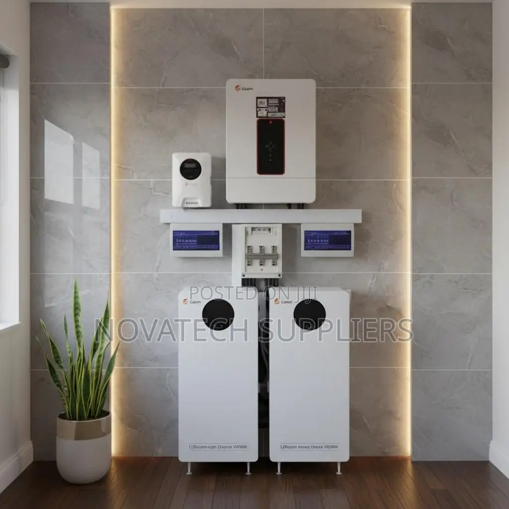 Reliable 32kWh SRNE Lithium Solar System|620W Panels All Accessories