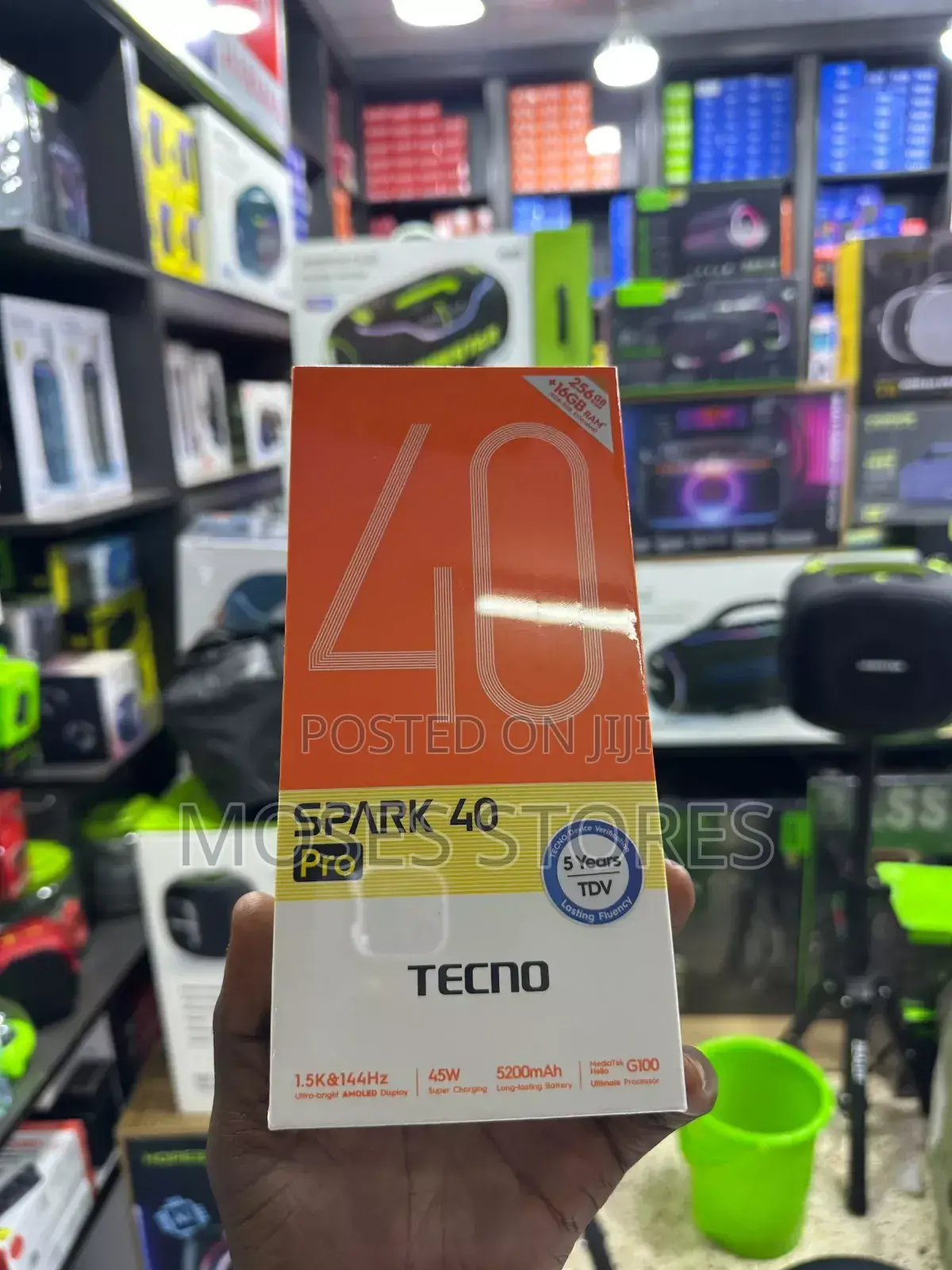 New Tecno Spark 40 Pro 256 GB Green