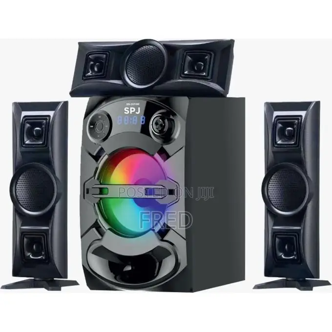 SPJ SS-3019w 3.1 Channel Multimedia Bluetooth Home Audio System