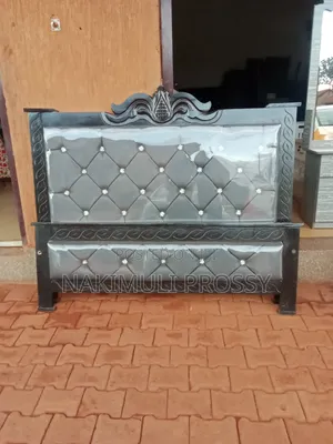 5by6 Black and Gray Bed S-Design Frame