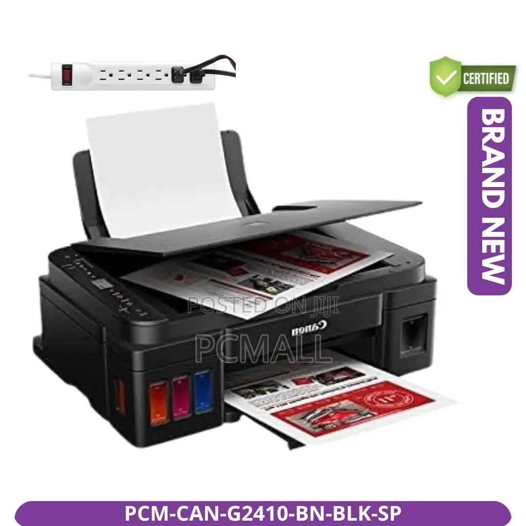 Canon PIXMA G2410 Brand New Ink Tank Printer +Surge