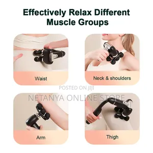 New Upgraded Nassage Gun With 6 Heads