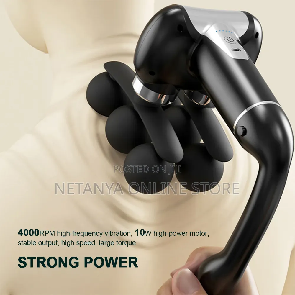 New Upgraded Nassage Gun With 6 Heads