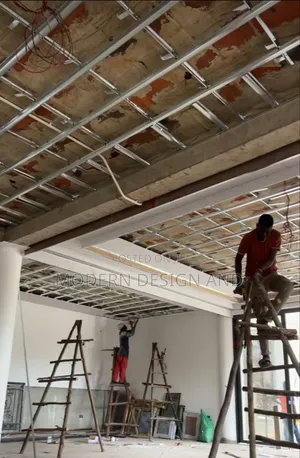 Gypsum Ceiling Ongoing Works Najjera