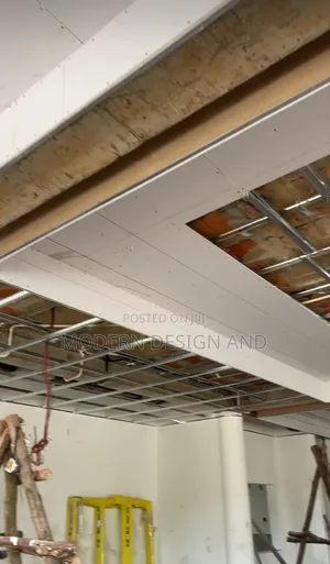 Gypsum Ceiling Ongoing Works Najjera