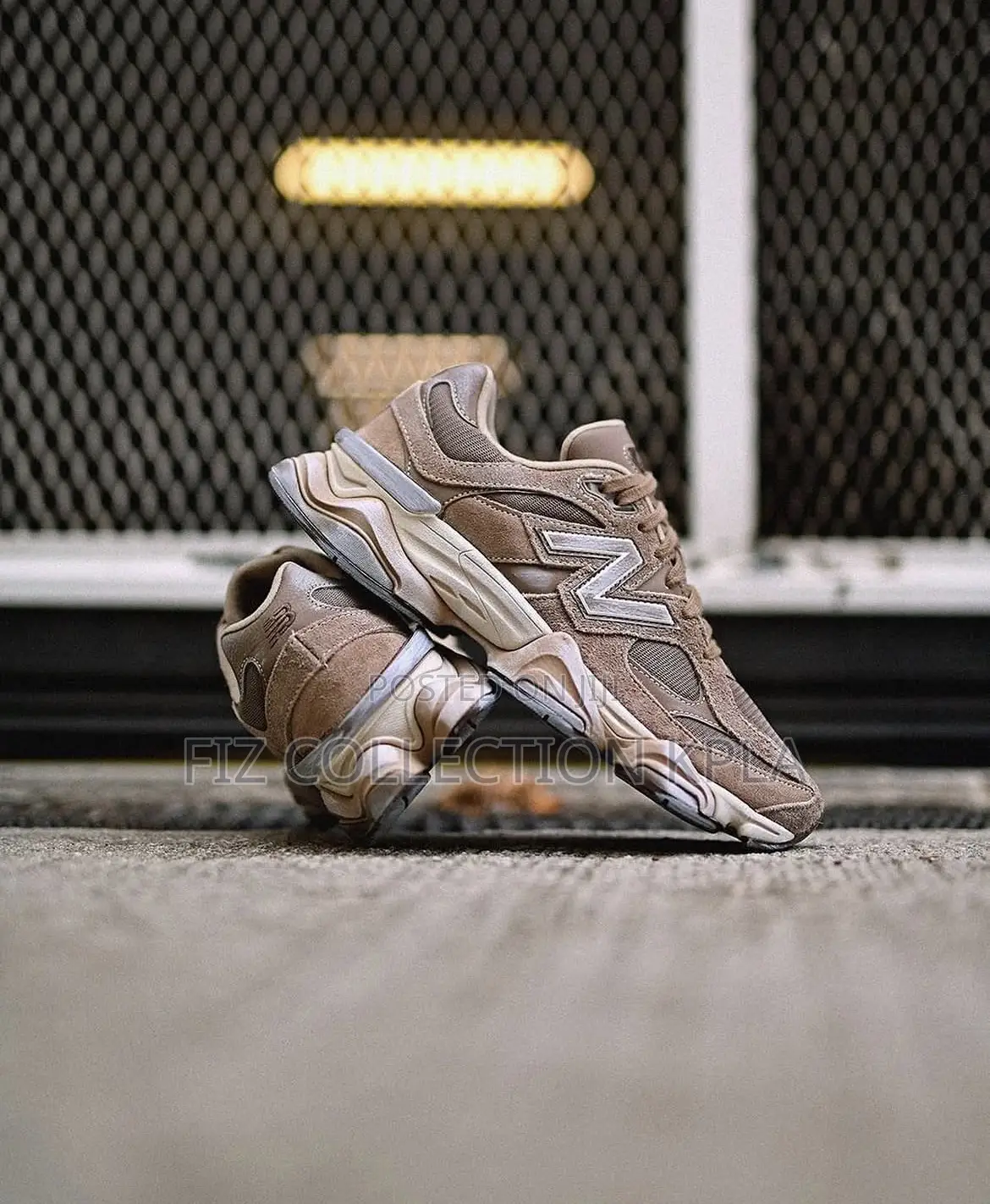 New Balance 9060 Mushroom Brown Casual Sneakers