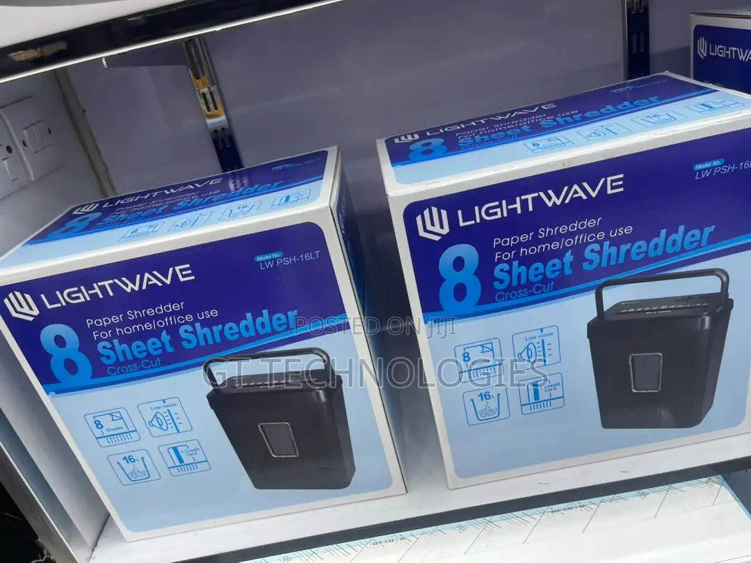 Lightwave LW PSH-16LT Paper Shredder /8 Sheet Per Pass