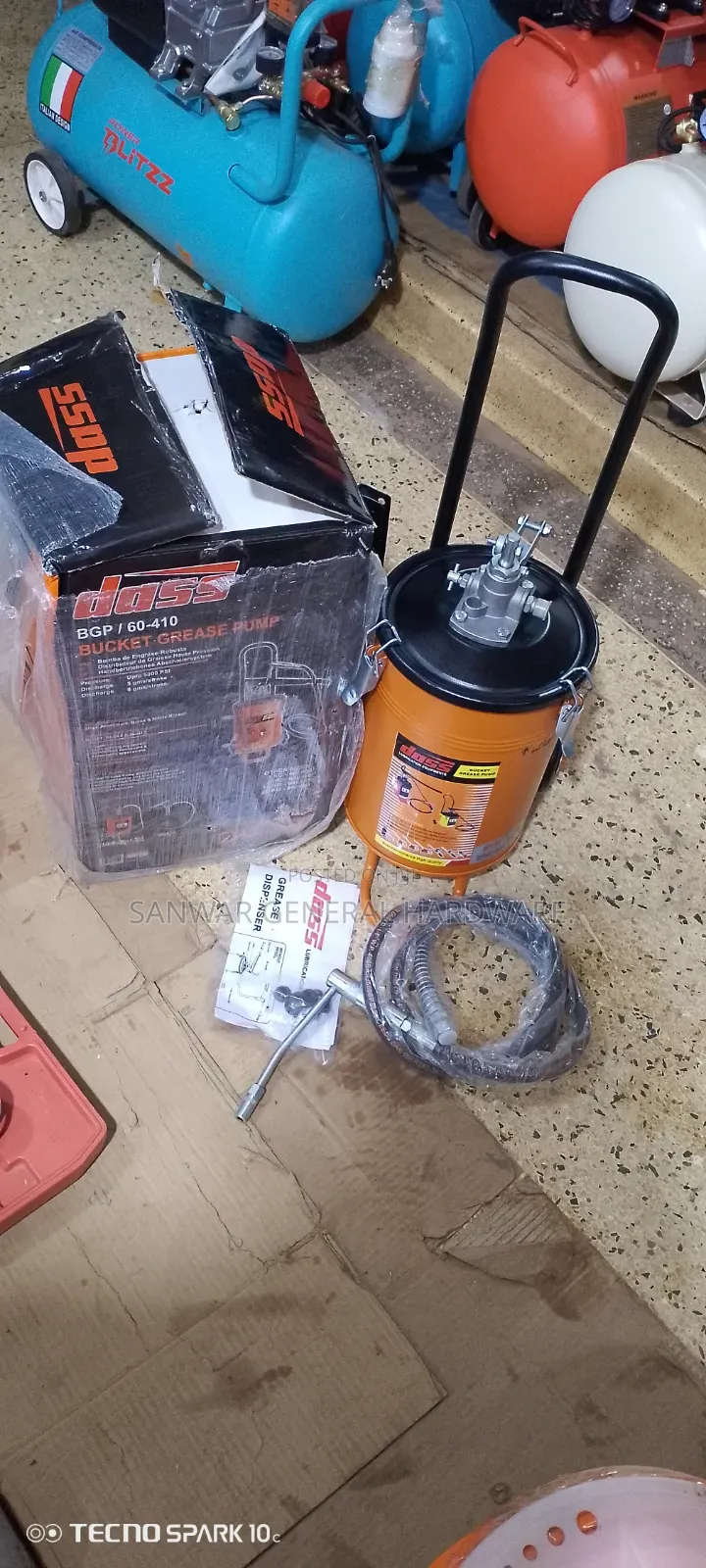 10kg-Grease Buckets.