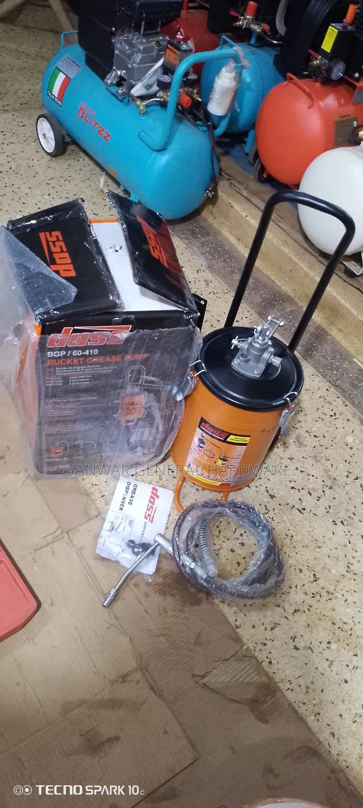 10kg-Grease Buckets.