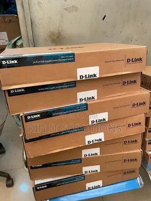 D-Link 24-Port Gigabit Smart Managed PoE Switch (DGS-1210-28P)