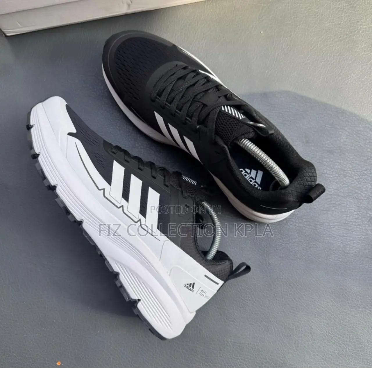 Adidas More Than Speed Black/White Casual Sneakers