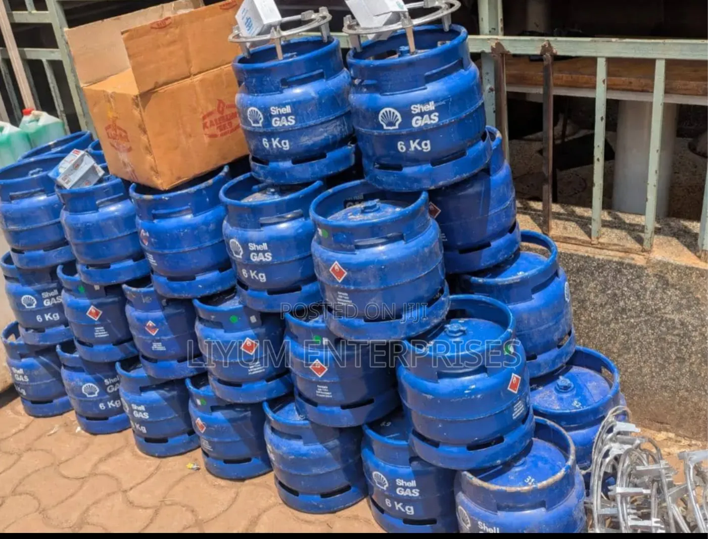 Shell Gas 6kg Cylinder Free Delivery at 150000