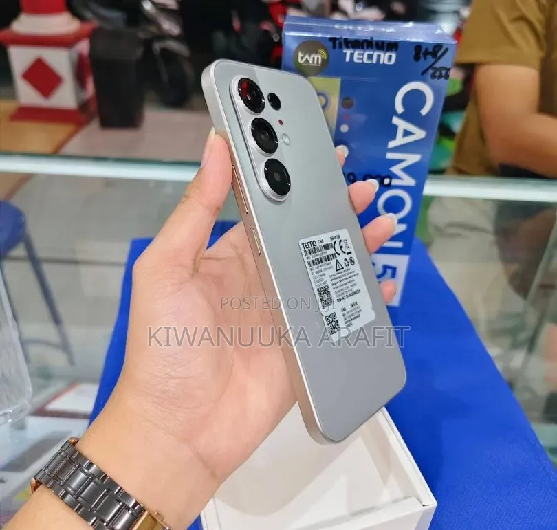 New Tecno Camon 50 256 GB Silver