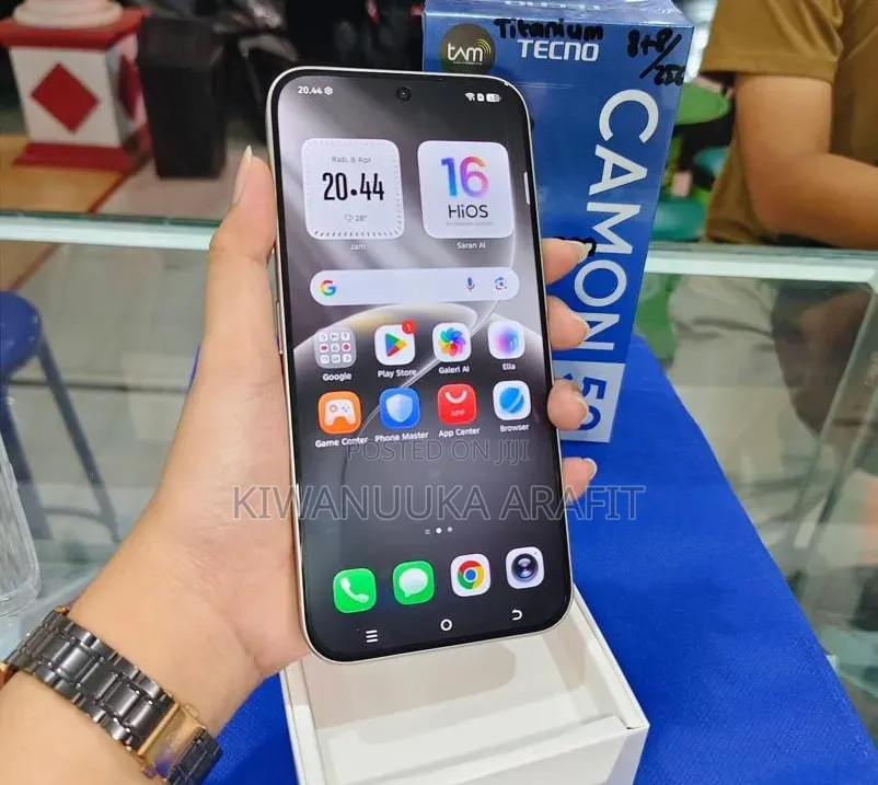 New Tecno Camon 50 256 GB Silver