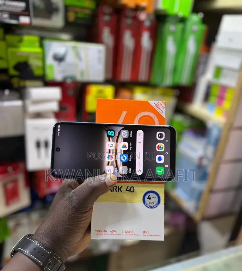 New Tecno Spark 40 256 GB Blue