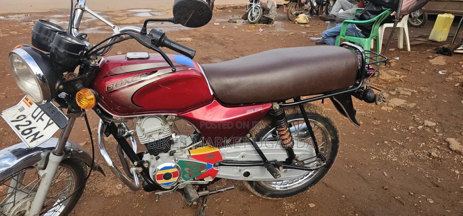 Bajaj Boxer 2024 Red