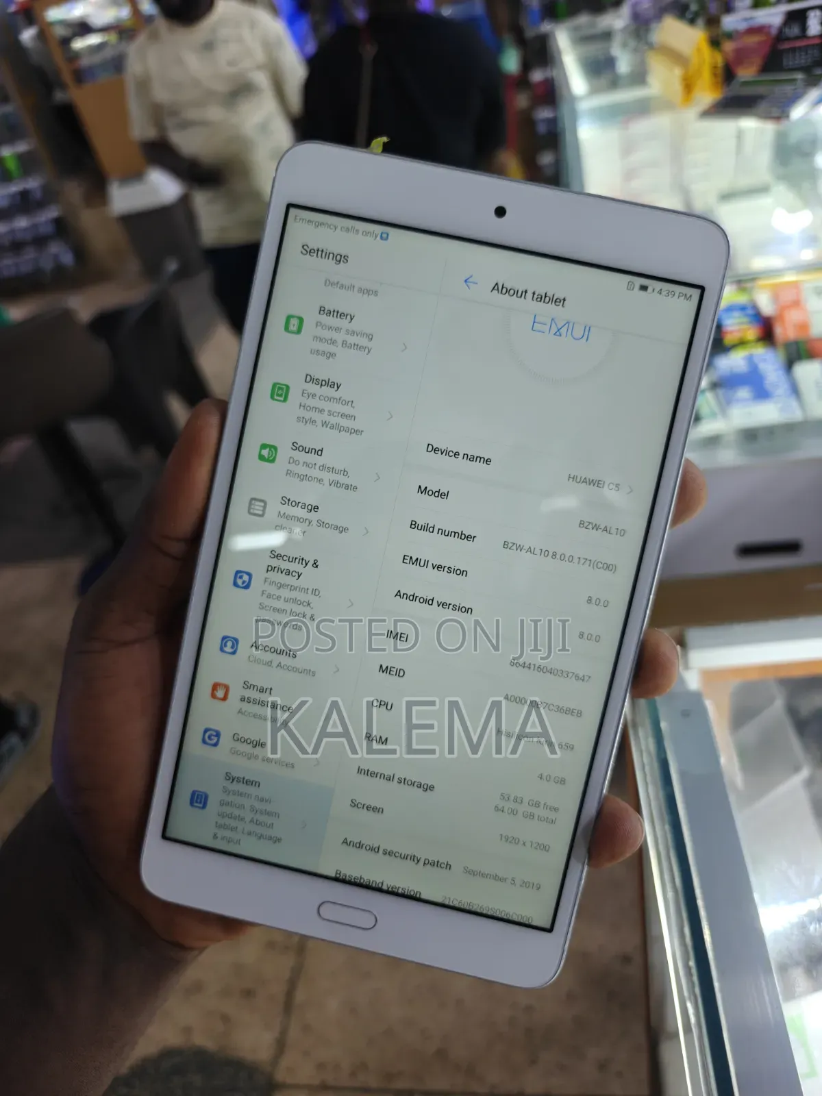 Huawei MatePad C5e 64 GB Silver