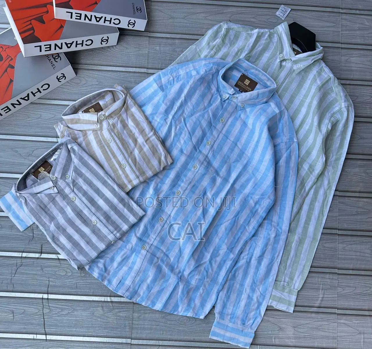 Men's Long-Sleeve Button-Down Shirts Polo Shirt