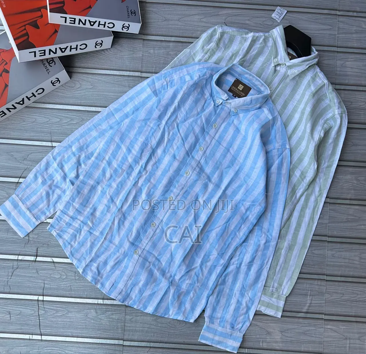 Men's Long-Sleeve Button-Down Shirts Polo Shirt