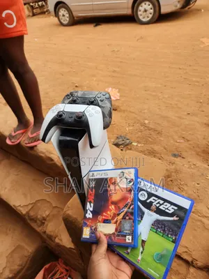 Ps5 Slim With Two Controllers Two Games