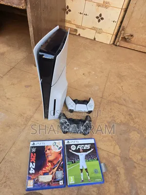 Ps5 Slim With Two Controllers Two Games