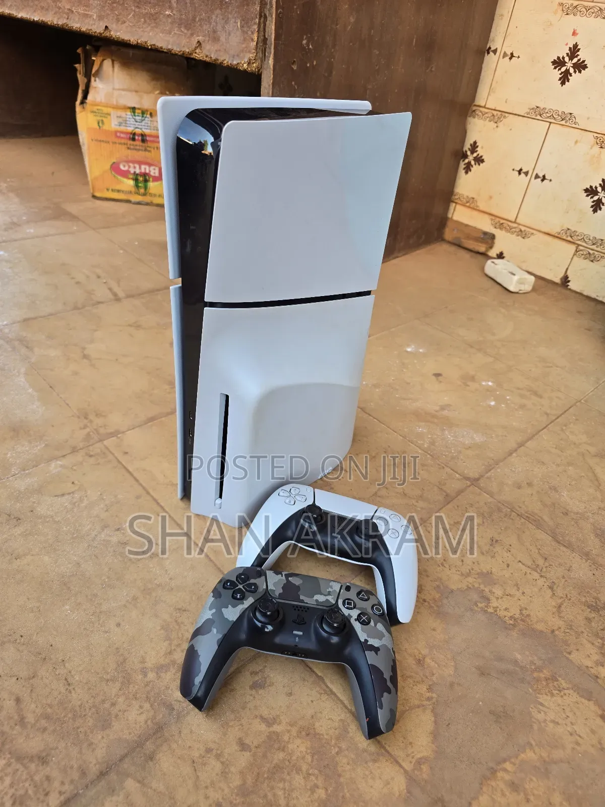 Ps5 Slim With Two Controllers Two Games